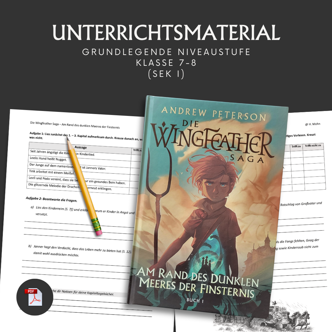 Unterrichtsmaterial: Am Rand des Dunklen Meeres der Finsternis (G-Niveau, Sek I)